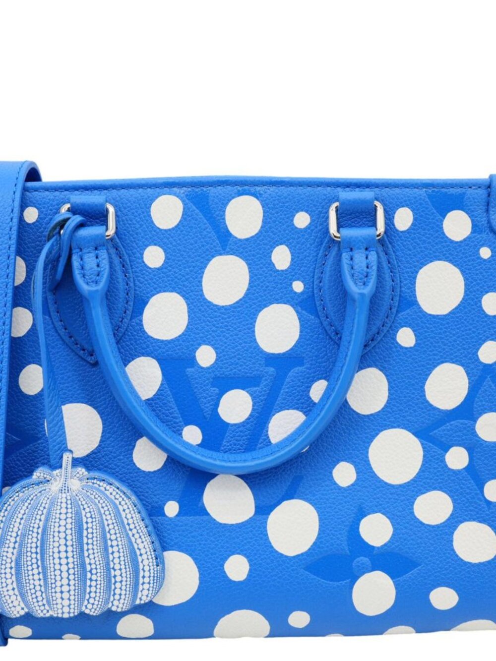 Louis Vuitton  x Yayoi Kusama OnTheGo PM Monogram Empreinte Dots Leather Shoulde